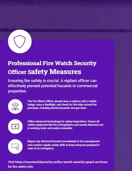 Fire Watch Security services