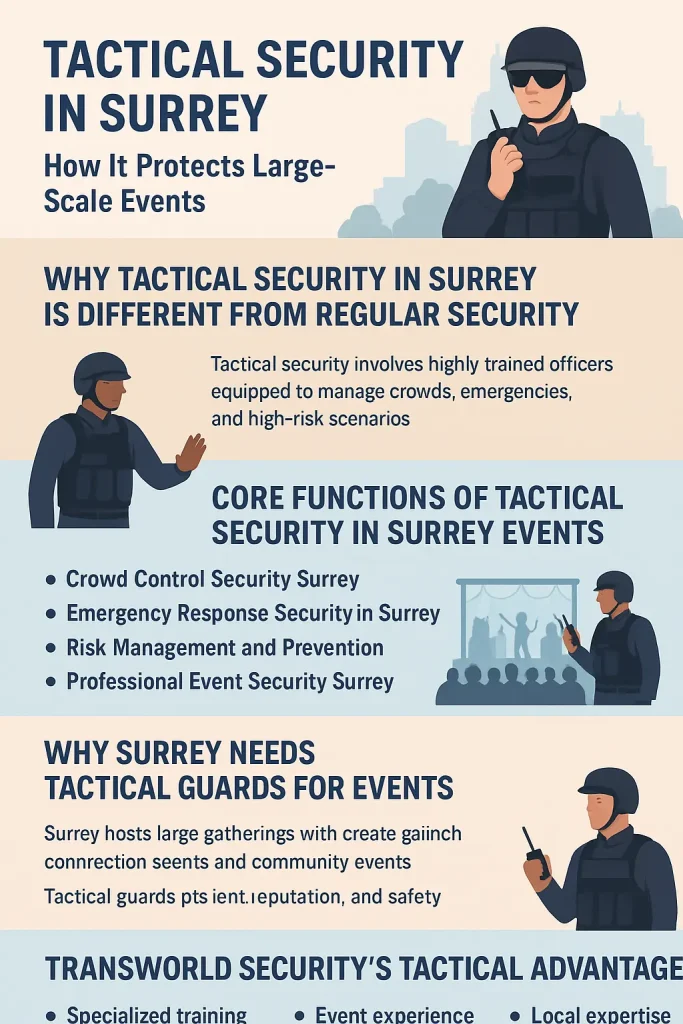 Tactical security in Surrey
