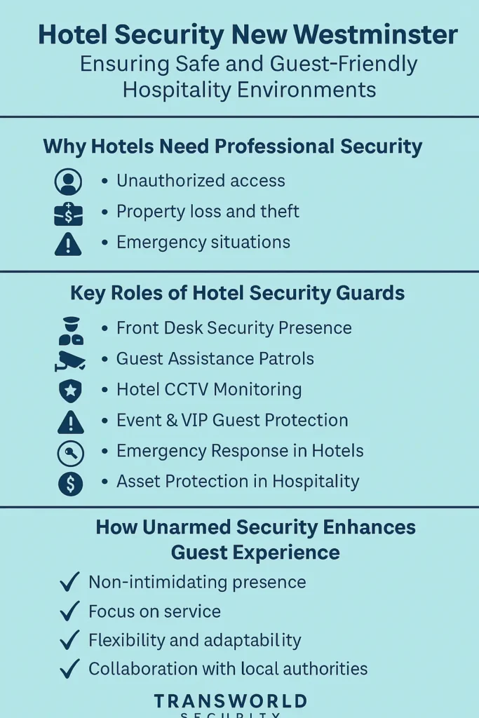 Hotel Security in New Westminster